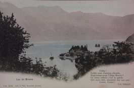 Iseltwald am Brienzersee  -  antike, ungelaufene Postkarte