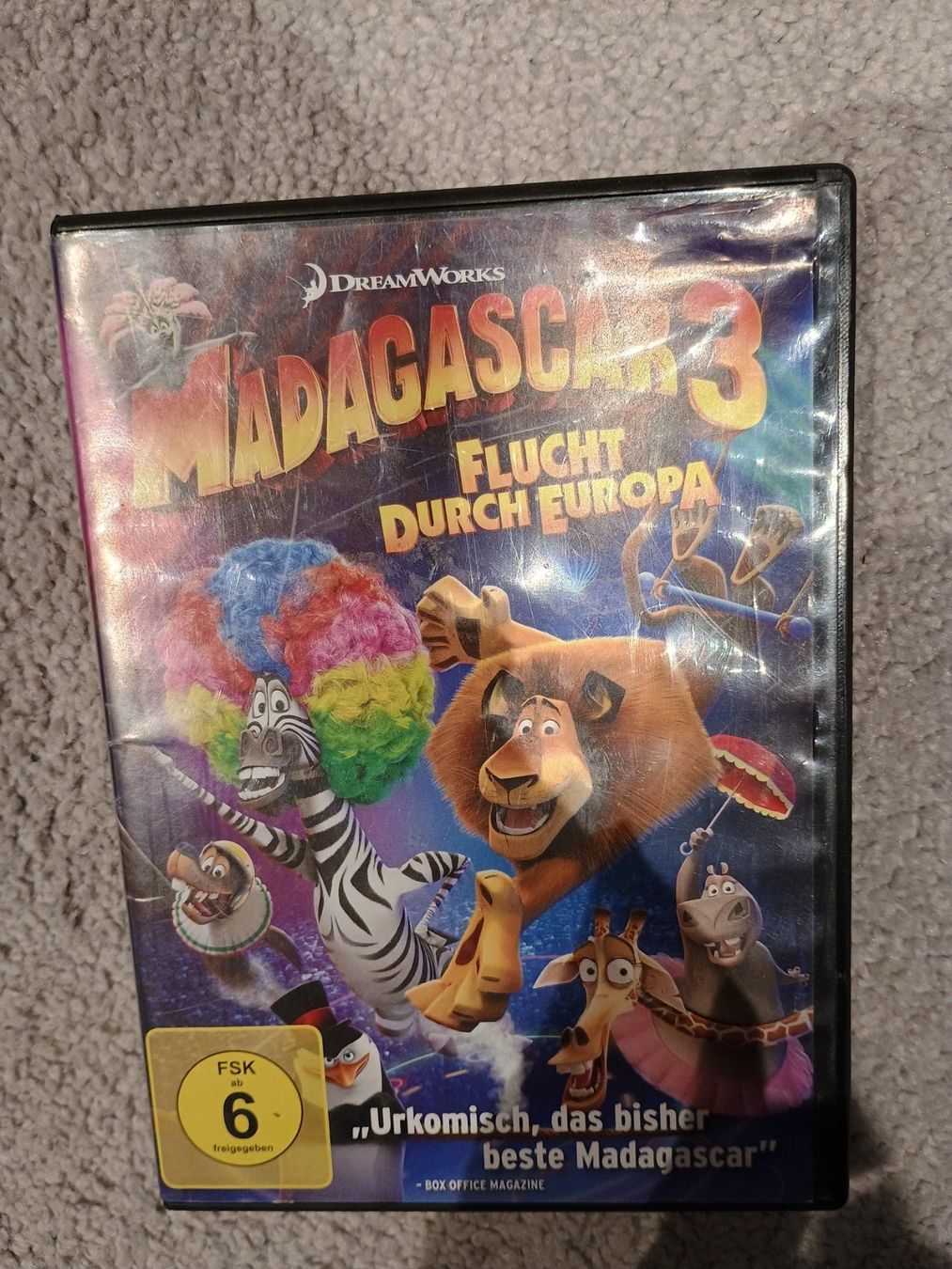 Alle DVDs: DVD Madagascar 3 – Gebraucht aus Mörel von tasie