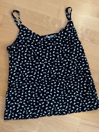 100% Viskose!! Sommerliches Top von Chicorée, Grösse XS