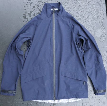 Regen- /Windjacke Navy Blau Grösse L