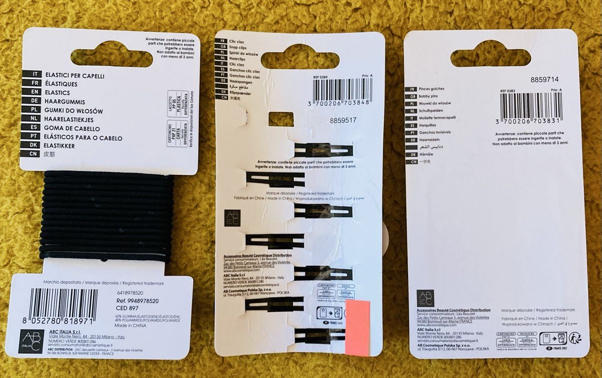 Accessori per capelli: Set d’accessoires de coiffure – Nuovo e nell'imballaggio originale da Ardon venduto da hel_2sxp 1