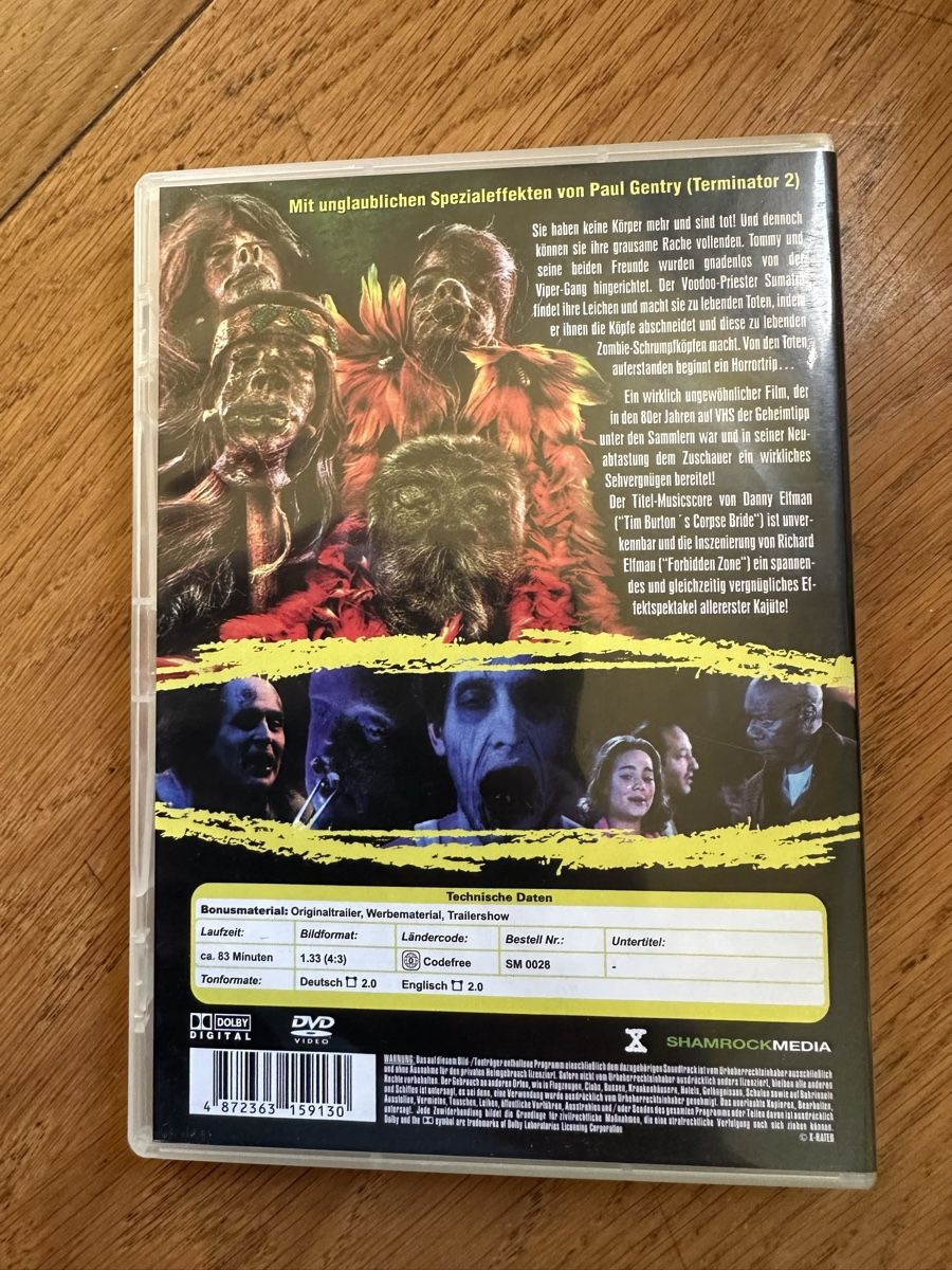 Alle DVDs: Shrunken Heads dvd – Gebraucht aus Benken ZH von Audi-erich 1