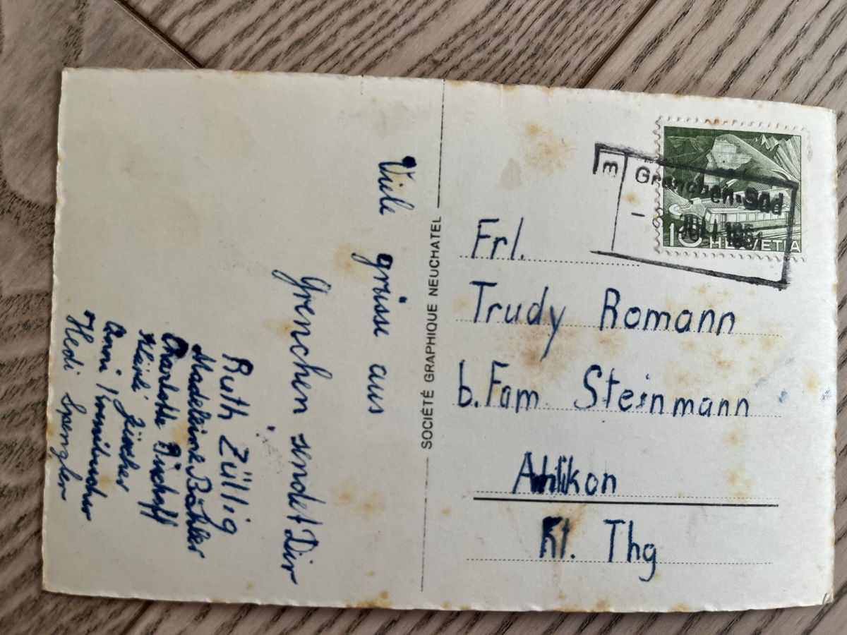 Cartoline postali: AK Grenchen Granges ( gel 1961) – Usato da Romanshorn venduto da Apfelschuss 1