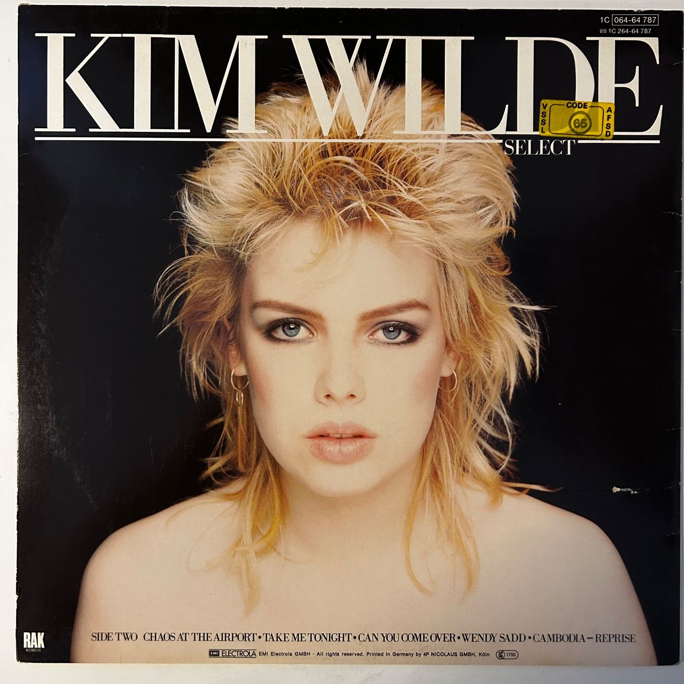Dischi in vinile: Kim Wilde - Select, Vinyl Schallplatte 1982 – Usato da Aesch BL venduto da BernisFlomi 1