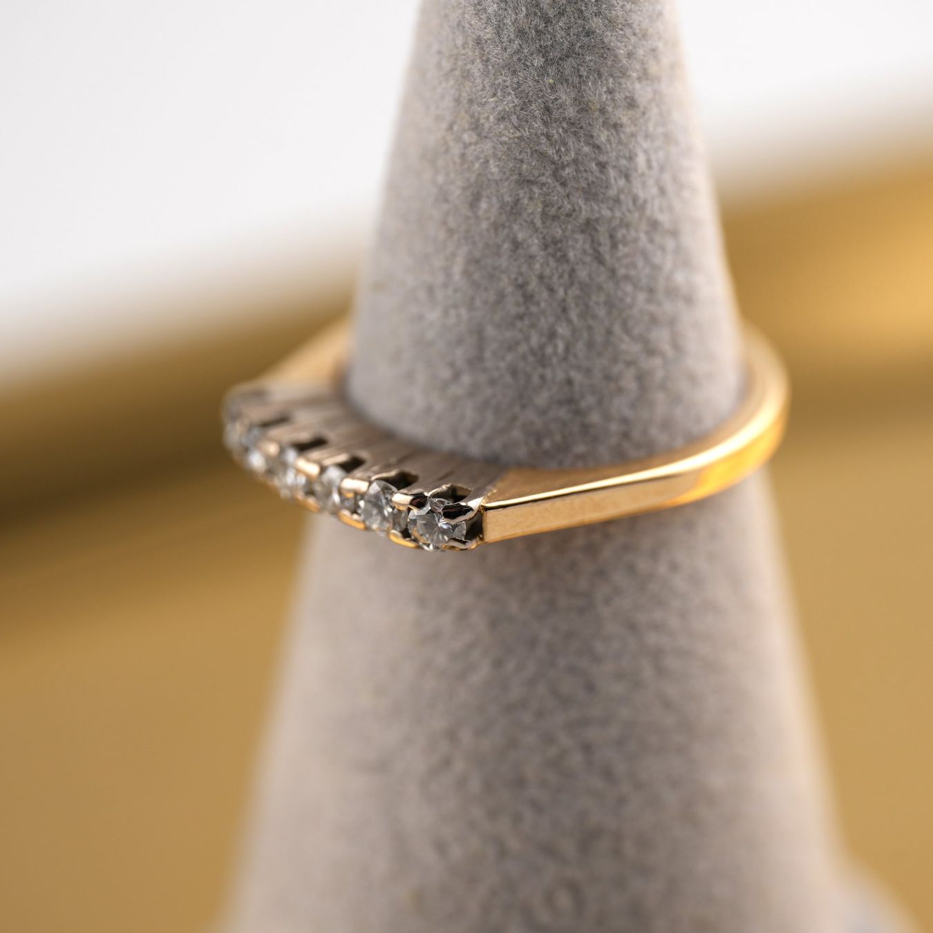 Anelli: Goldring 18K mit Diamanten – Usato da Basel venduto da Vip24 2