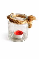 Kleine Glas Laterne Teelicht Boho Deko