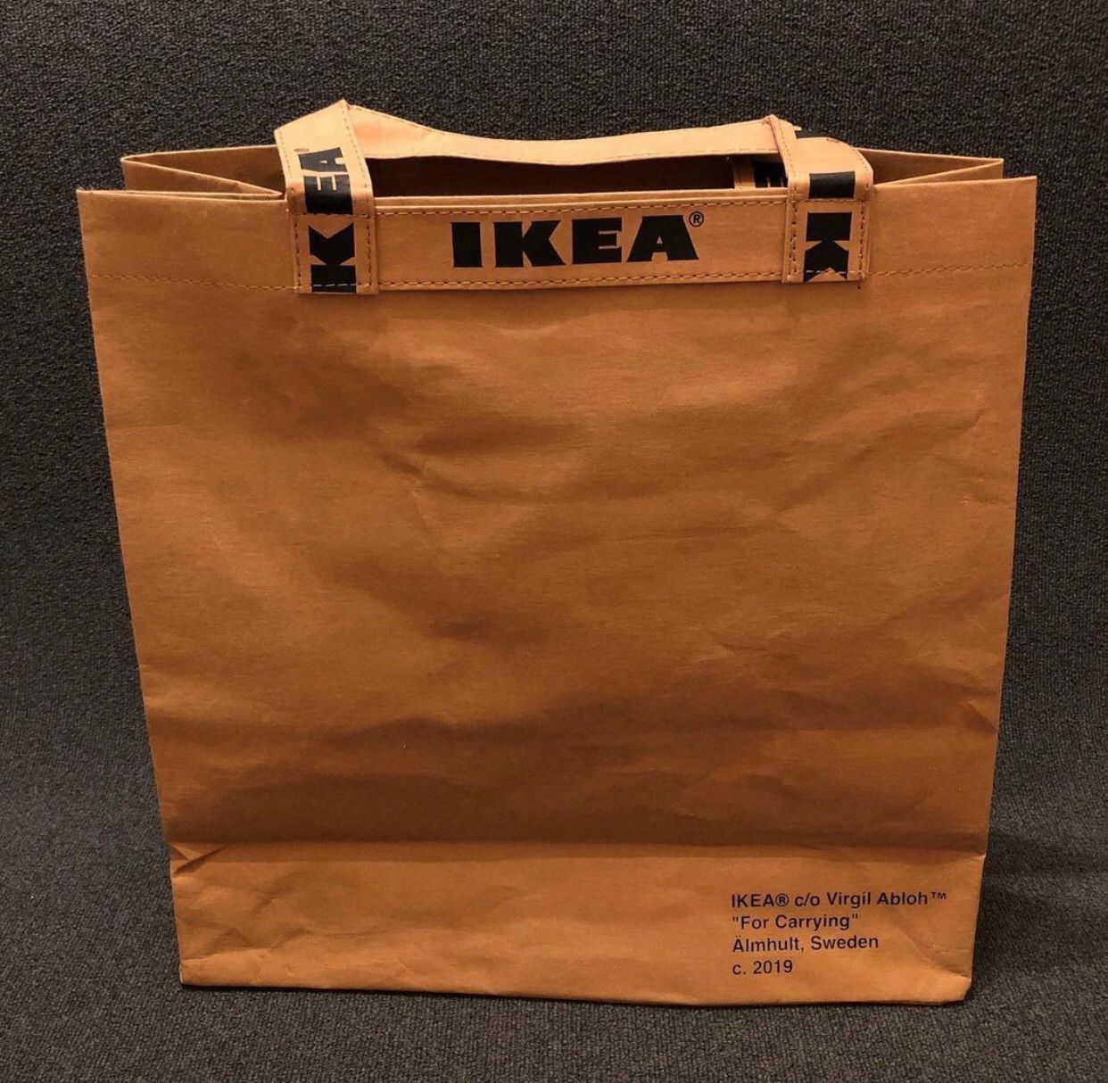Ikea Borse: Virgil Abloh x Ikea Medium Bag Brown – Usato da Luzern venduto da pengmarket_gmbh 1