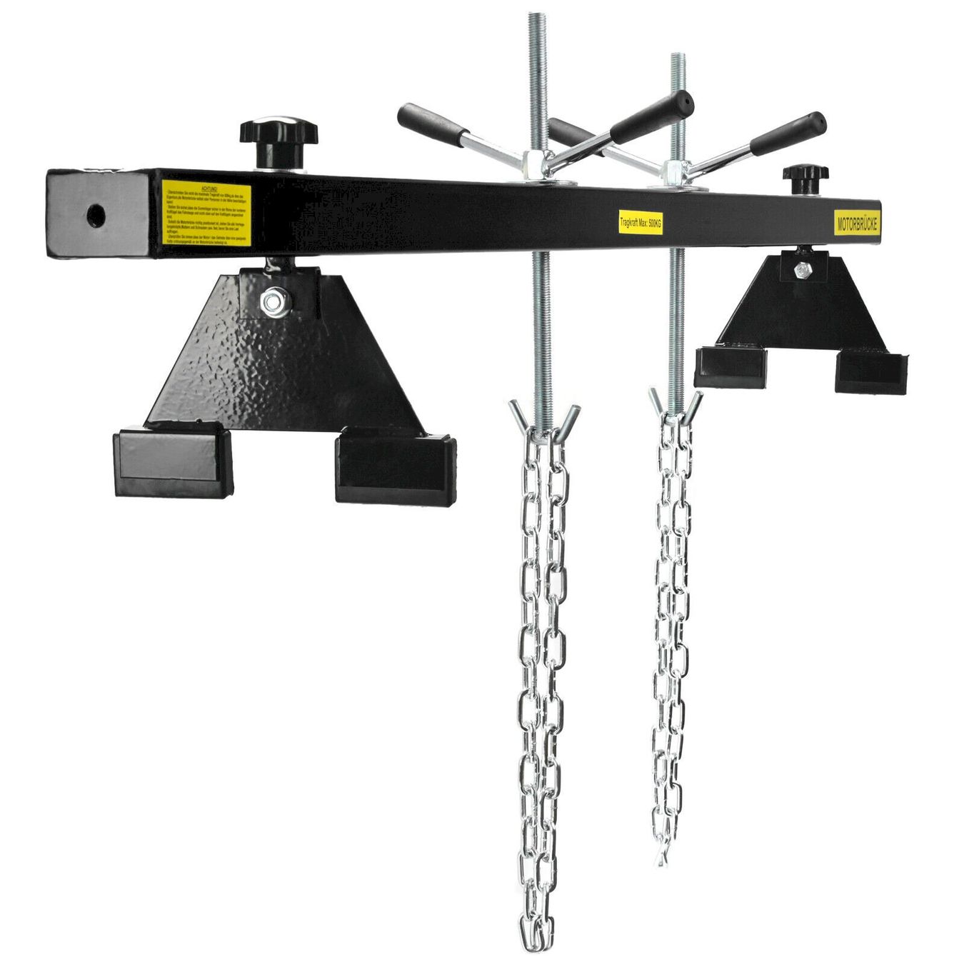 Cavalletti & Gru per motore: Verda Motorbrücke 500kg schwarz – Nuovo e nell'imballaggio originale da Bottighofen venduto da zaap 3