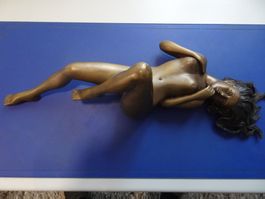METALL SKULPTUR MODELL 57 cm lang, 20 cm hoch, 3.5 kg schwer