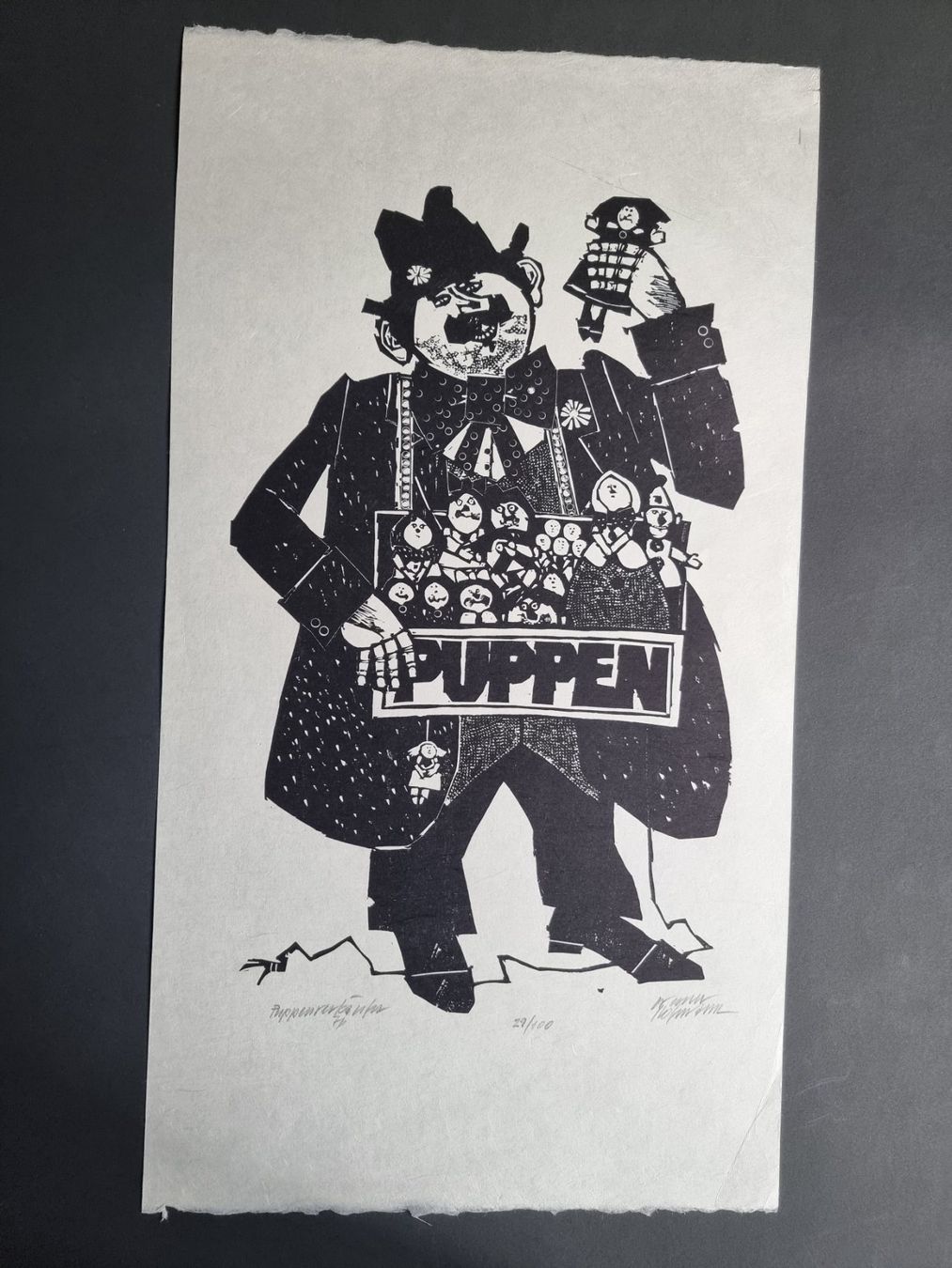 Poster & Bilder: WERNER HOFMANN LINOLSCHNITT SIGNIERT NUMMERIERT – Gebraucht aus Gersau von grafik-kunst