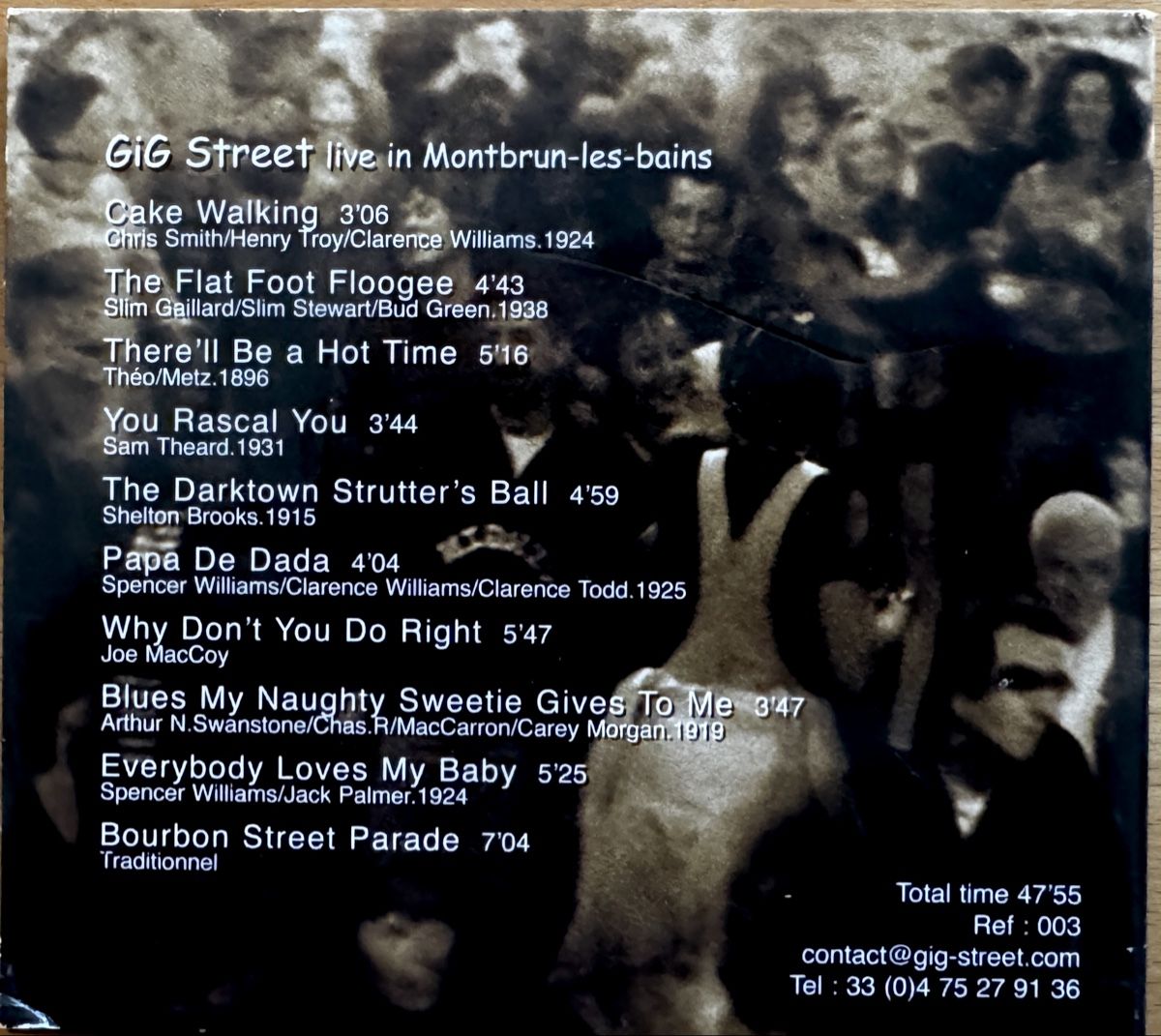 CD: CD Gig Street - Live – Usato da Zürich venduto da tomakomai 1