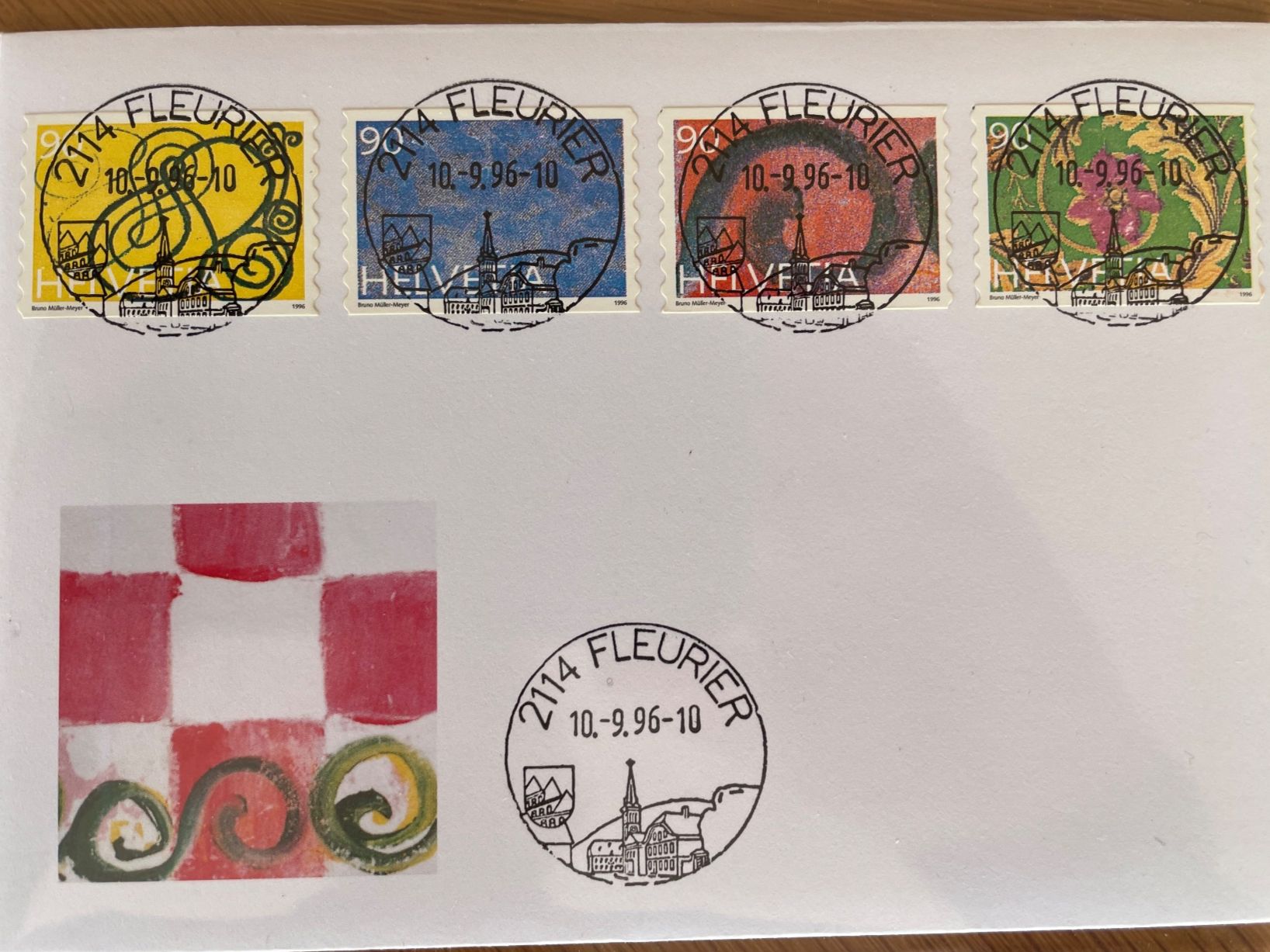 Tutti i francobolli: FLEURIER, divers, prix postal : env. 140.- – Usato da Sonceboz-Sombeval venduto da Comment2 5