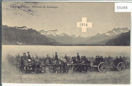 Armee Suisse - Artillerie de Campagne 1914