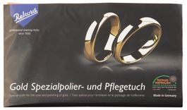 Goldpflegetuch 30x24cm- orange reinigt, entoxidiert