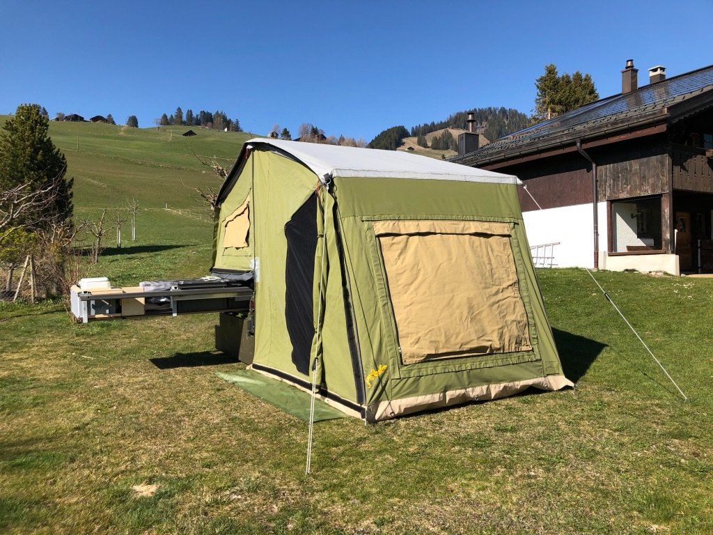 Zbinden Rimorchi: Camping Anhänger Gordi Gear – Usato da Flendruz venduto da lugette 2