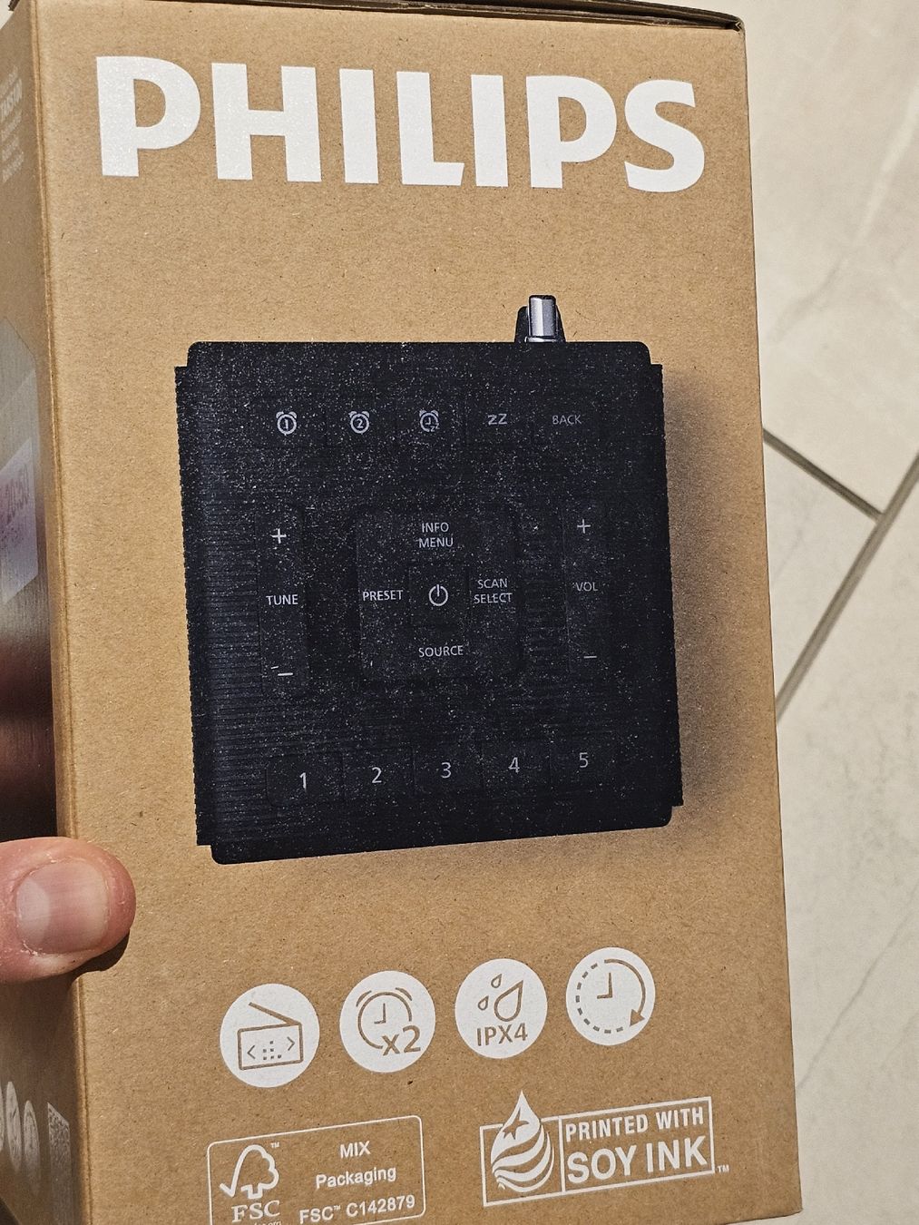 Philips Radios: 2 Stück Philips TAR5100 Radiowecker, DAB+, Bluetooth NEU – Neuf avec emballage d'origine à Wohlen AG par niki31 1