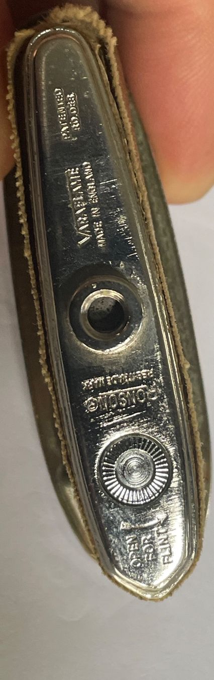 Ronson Accendini: Tischfeuerzeug Ronson versilbert Vintage – Usato da Volketswil venduto da rubin74 5