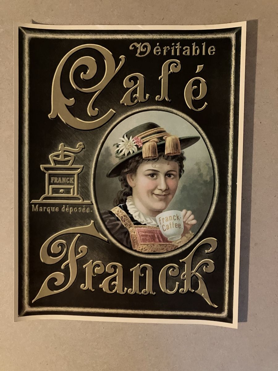 Foto & Immagini: 4 Kleinplakate Caffeezusatz Franck – Usato da Eglisau venduto da claudio1757 1