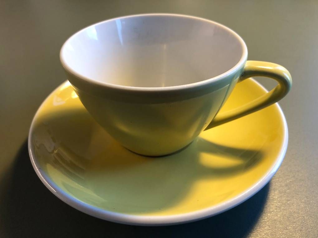 Tassen: Rössler Teetassen / Kaffeetassen mit Unterteller 2er-Set – Gebraucht aus Thun von Thoemu7 2