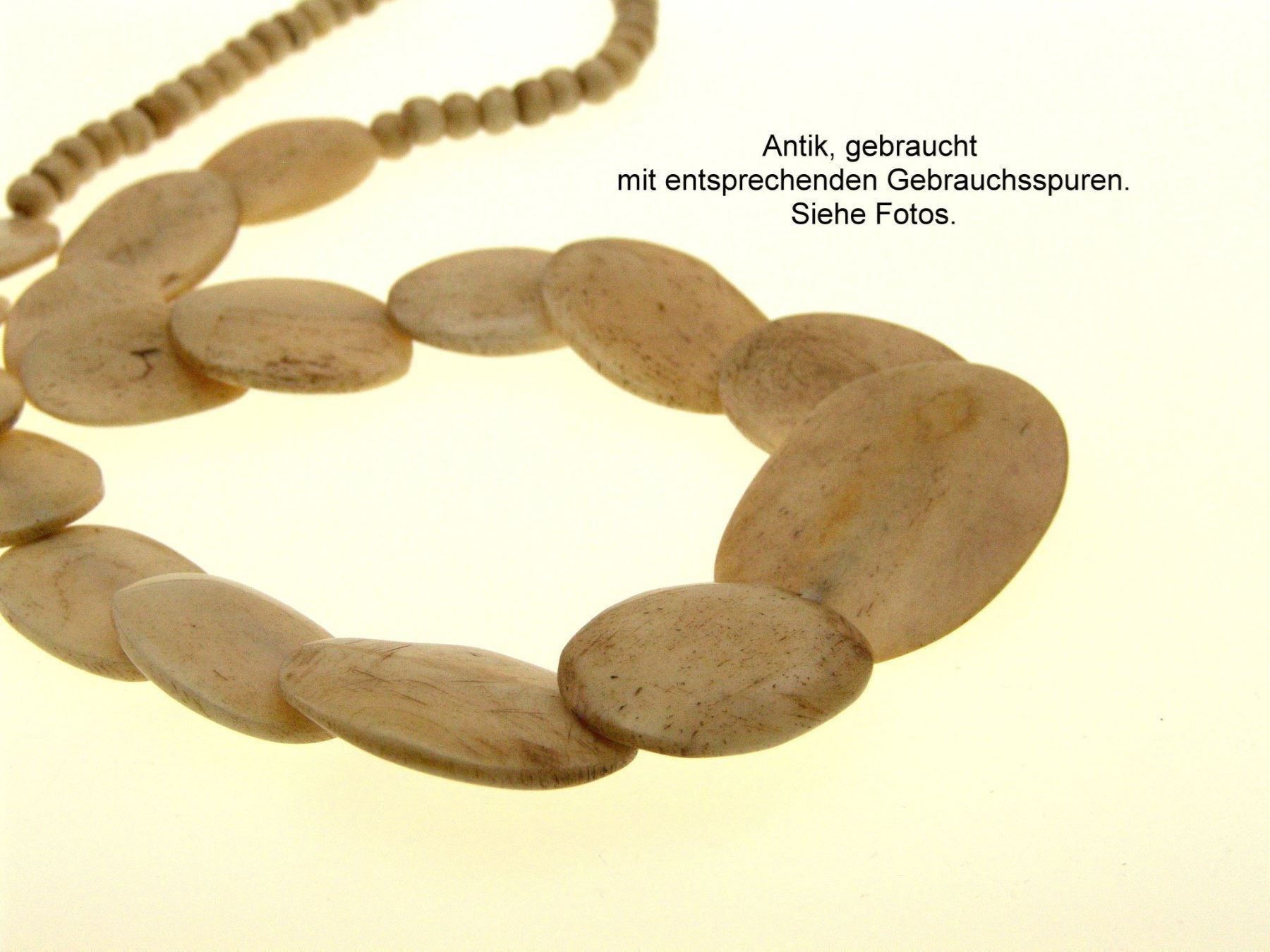 Ketten: Wunderschöne Kette aus Knochen Afrika – Gebraucht aus Langenthal von Sammlungs_aus 2