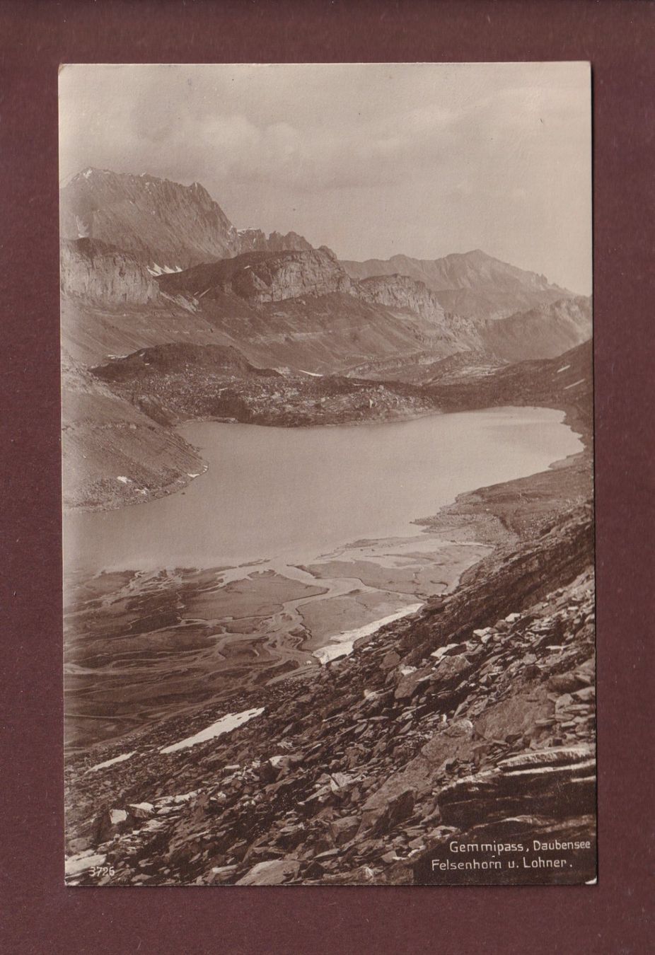 Cartoline postali: GEMMIPASS - Daubensee – Usato da Pully venduto da nicecards