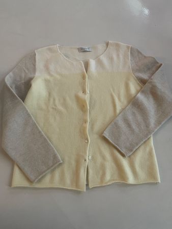 Jacke Rivamonti Cucinelli - Cardigan 100% Wool - Silk - Lana