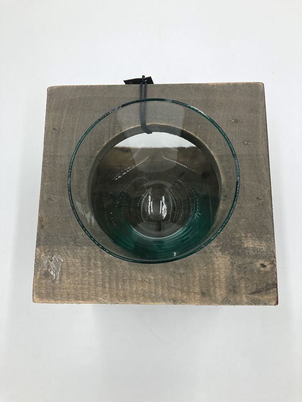 Vasi & Recipienti: RENÉ BELEHRADEK | Vase | 2er-Set | Holz/Glas – Nuovo (secondo la descrizione) da Wittenbach venduto da Restwert_St-Gallen 3
