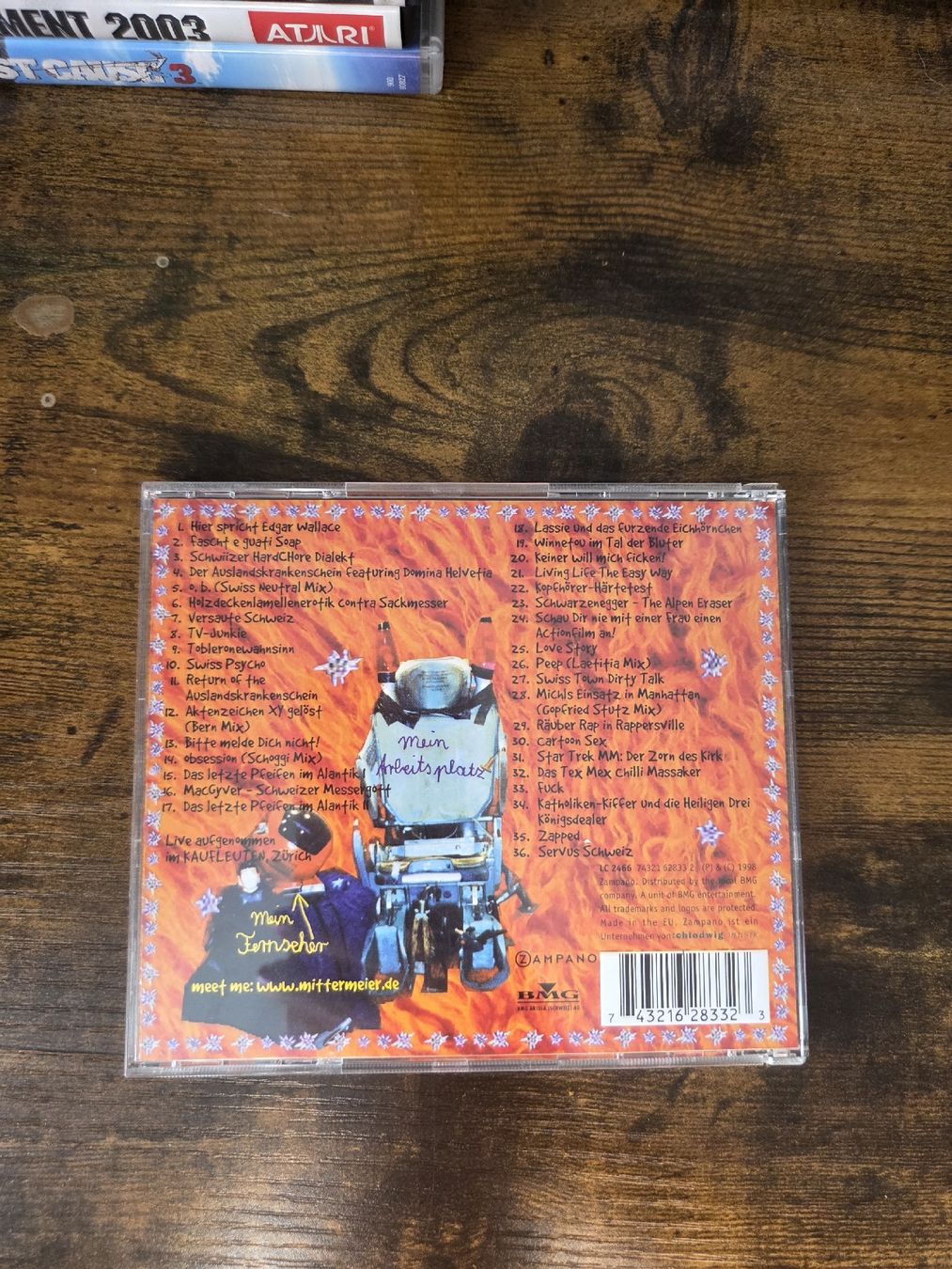 CDs: Michael Mittermeier ist Zapped Swiss Edition CD – Gebraucht aus Winterthur von Maricels_Boutique 1