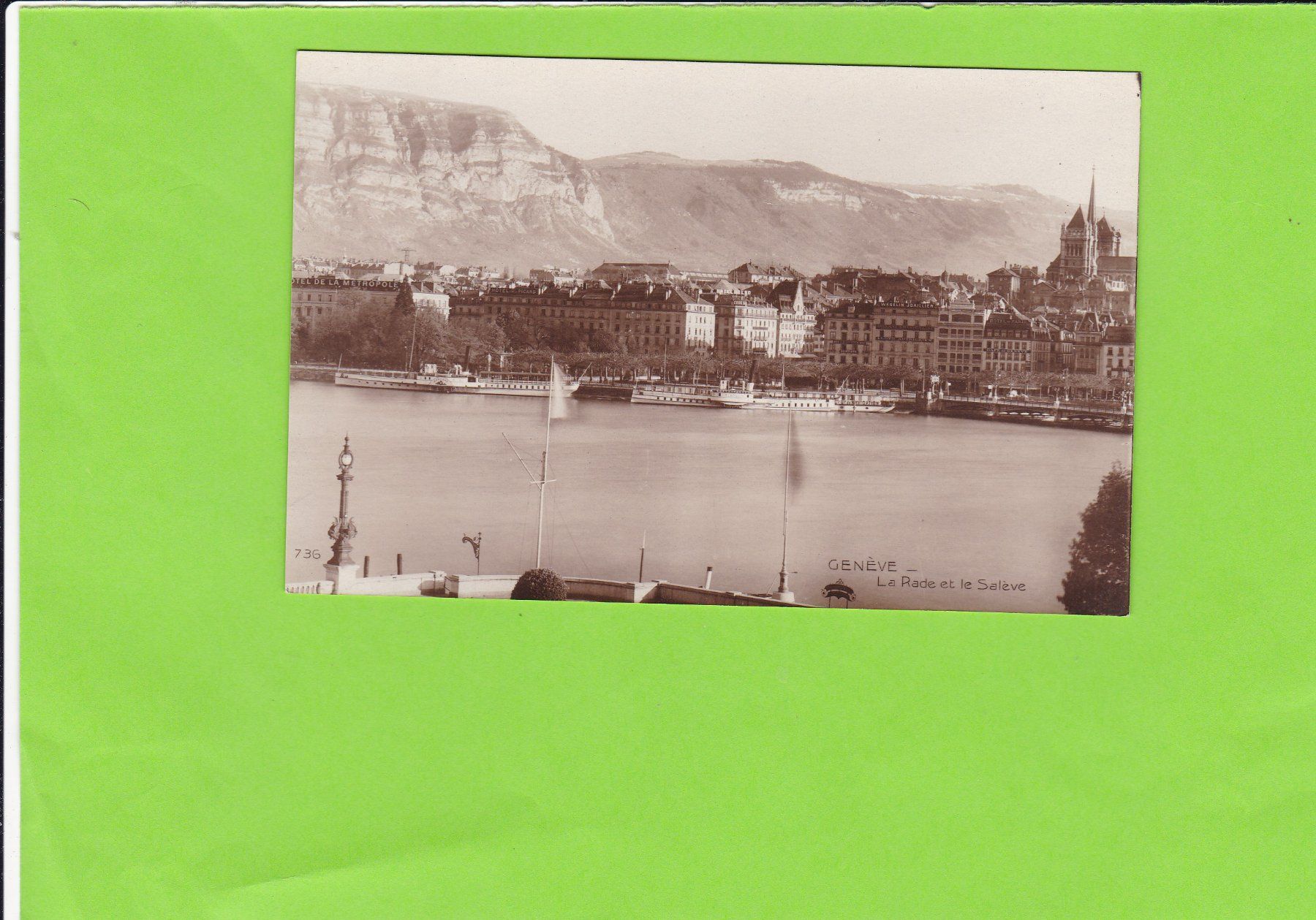 Cartes postales: Genéve-La Rade – D'occasion à St. Peterzell par neckertal