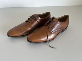 Herrenschuhe Sioux Leder braun Grösse 46 neuwertiger Zustand