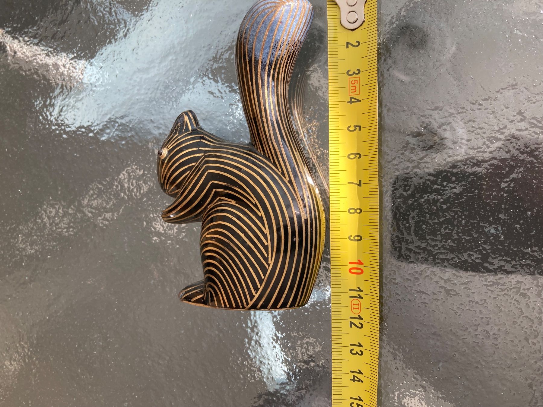 Statuette: Kostbare Eichhörnchen Figur Email Halbedelstein, XX. Jh. – Usato da Zürich venduto da einefreude 9