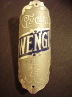 Plaquette de cadre vélo WENGI