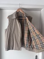 Veste sans manches Burberry vintage, taille M, unisexe