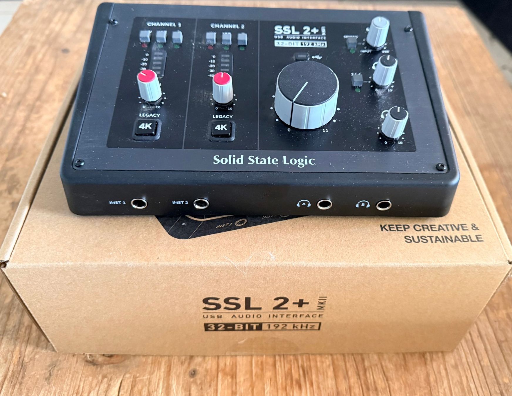 Solid State Logic Attrezzatura per studi di registrazione: Solid State Logic SSL 2+ mkII USB C - Neuf – Nuovo (secondo la descrizione) da Gimel venduto da Origan 4