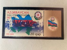 Aserbaidschan 2008 The 90th Ann. of Azerbaijan Republic **