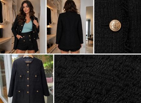 Ensemble tweed - taille M - Zara