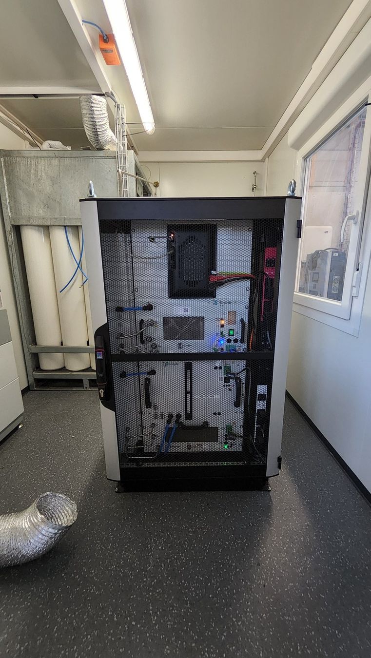 Contenitori edile: Wasserstoff H2 Testanlage in Container – Usato da Seon venduto da Future_Power_AG 1