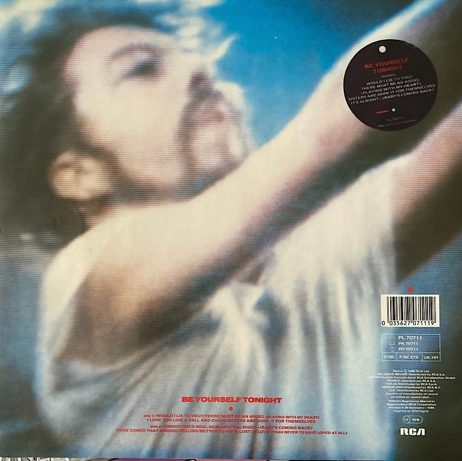 Schallplatten: Album Eurythmics "Be Yourself Tonight" (1985) – Gebraucht aus Genève von pie_hhc7 1