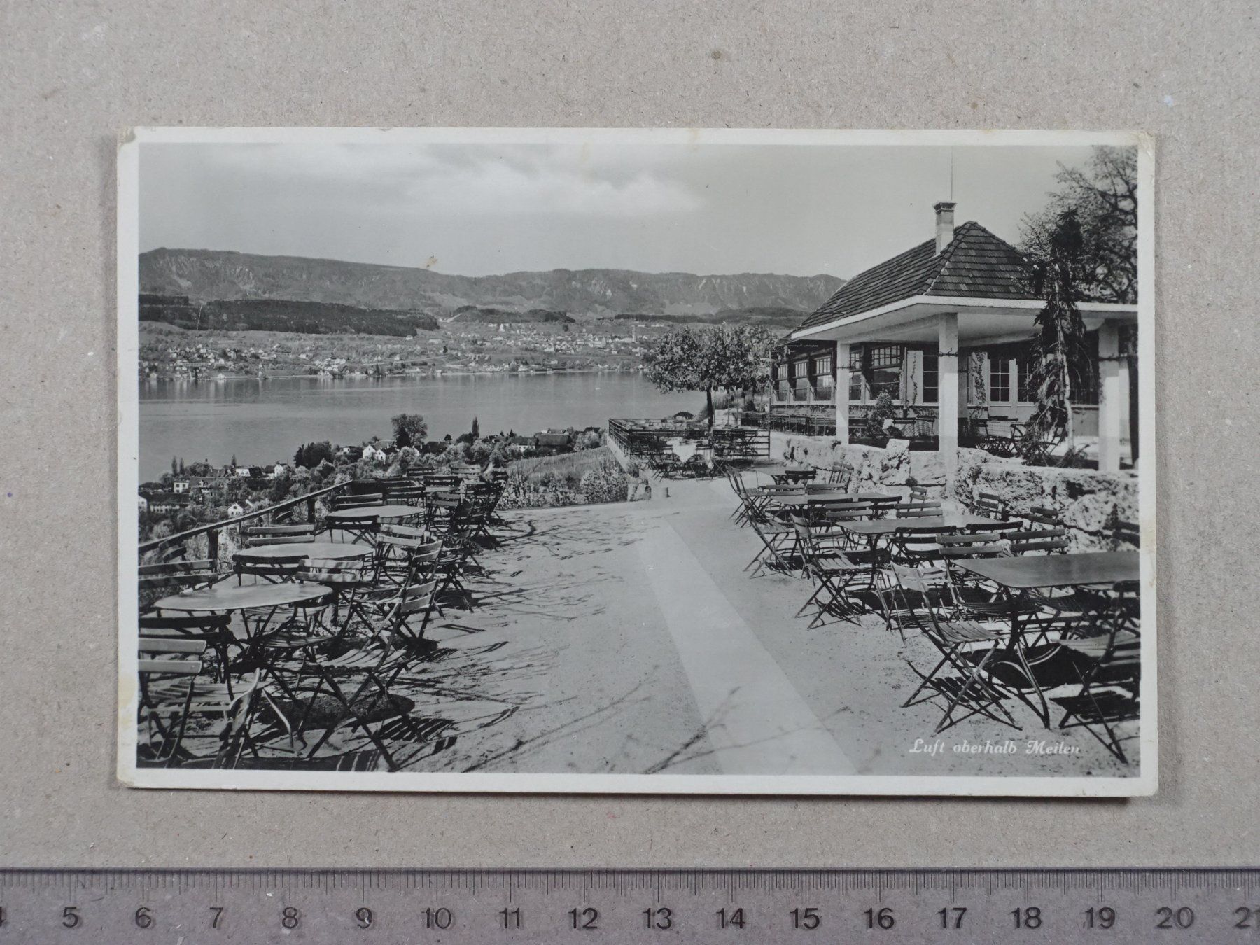 Ansichtskarten: Meilen, 1939, "Luft" – Gebraucht aus Lenzburg von fh1