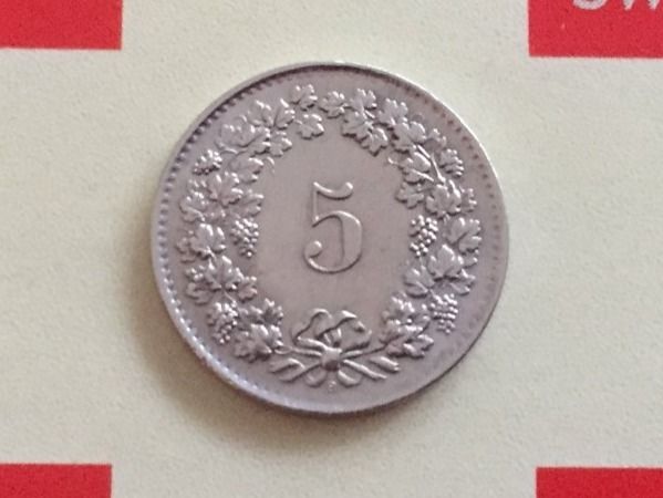 Tutti le monete: 5 Rappen 1964 -vz – Usato da Elsau venduto da herbybay 1