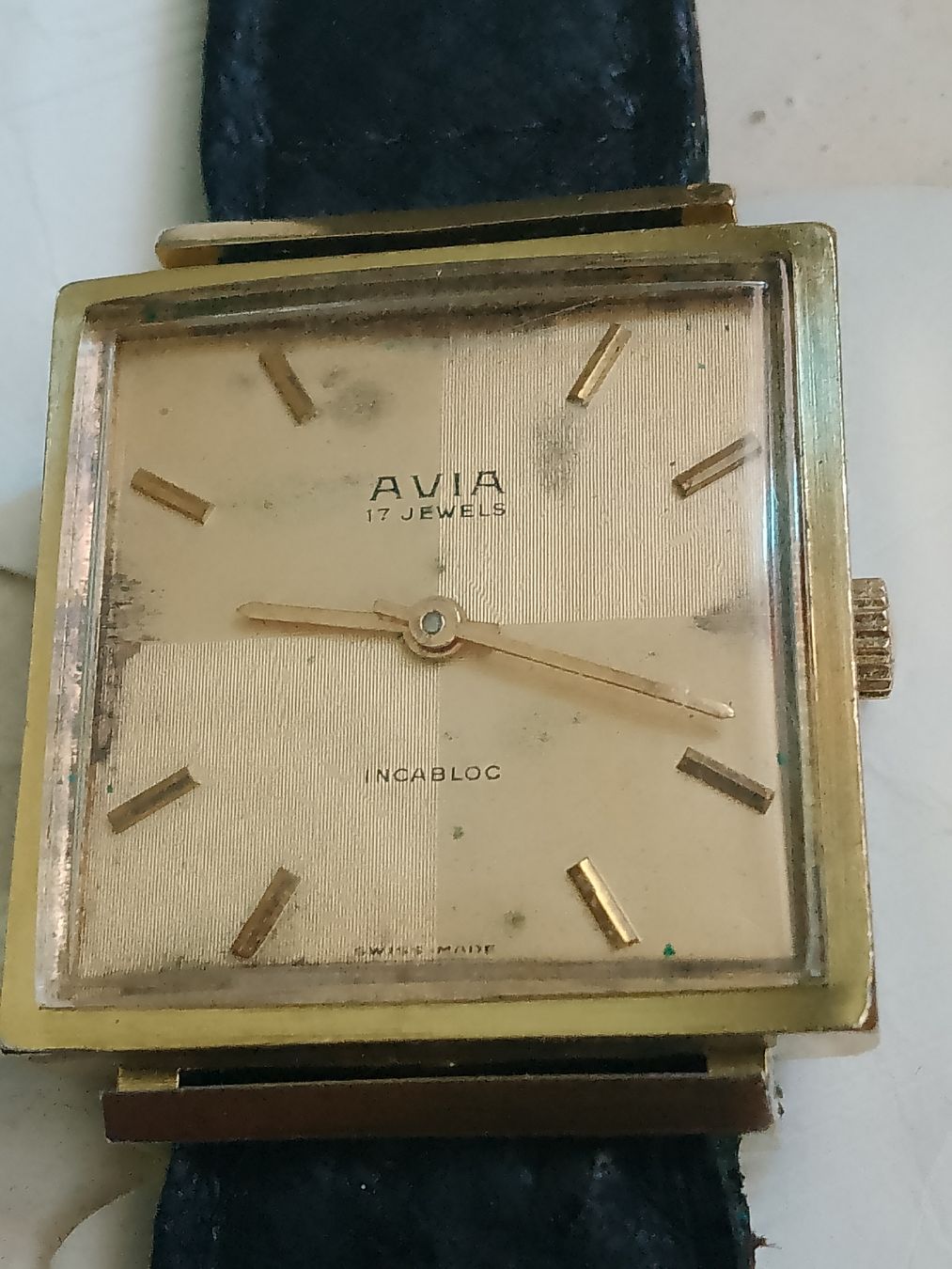 Avia Orologi: Avia Antik Handaufzug läuft  – Usato da Agno venduto da sam2608