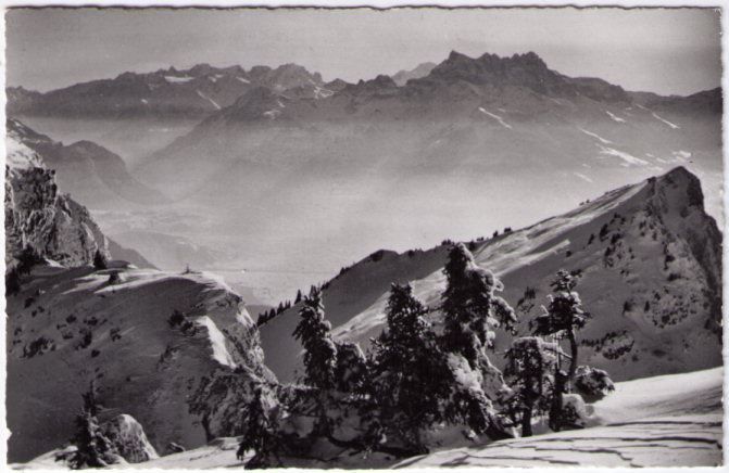 Cartoline postali: Leysin – Usato da Binningen venduto da Mountainrider