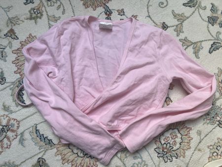 Ballett Body Wrappers Wickeloberteil, Rosa, Gr. 8-10,Top!