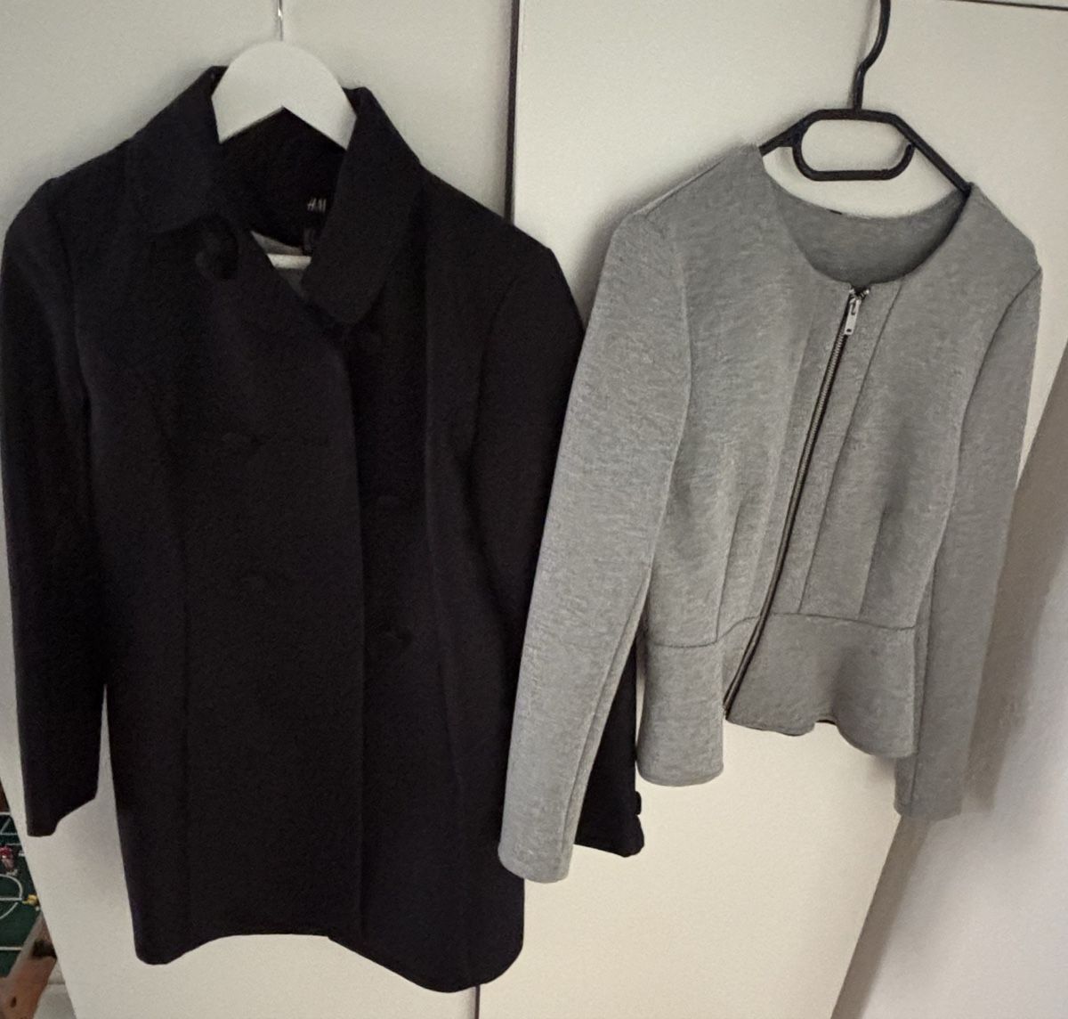 H&M Jacken: H&M Blazer grau & Jacke schwarz Grösse 36  – Gebraucht aus Geroldswil von ele_7hkp