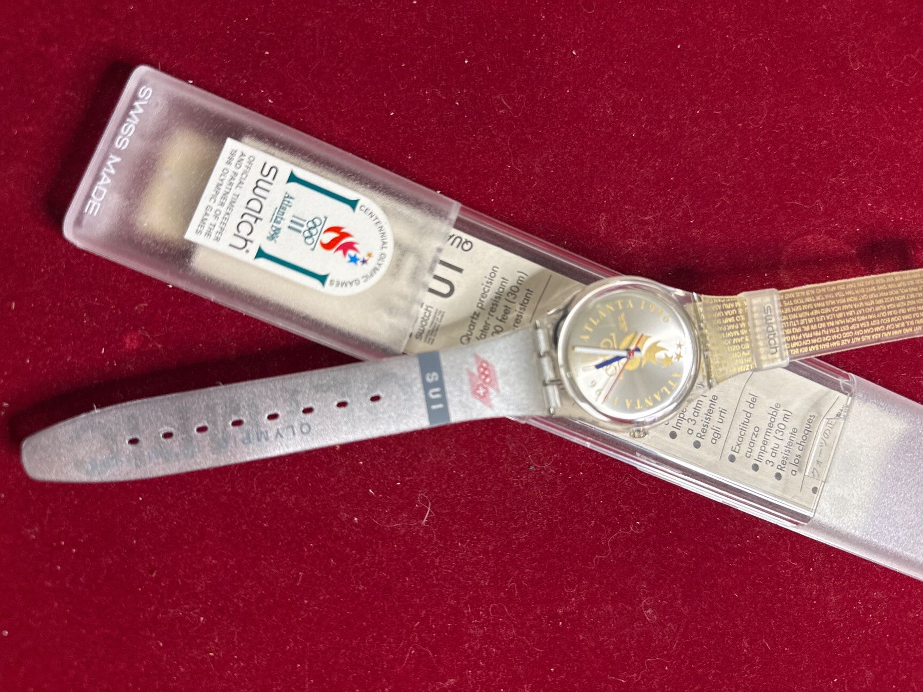 Swatch Orologi: Swatch Olympische Spiel ungetragen – Nuovo (secondo la descrizione) da Pfeffingen venduto da Allhandelklgwatches 2
