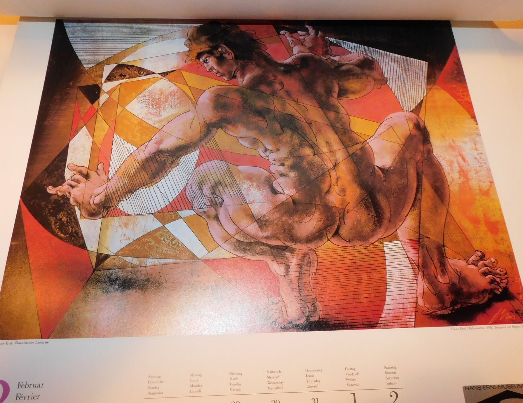 Calendari: Kunst 1985 original Kalender v Hans Erni kompl – Usato da Sursee venduto da 76 5