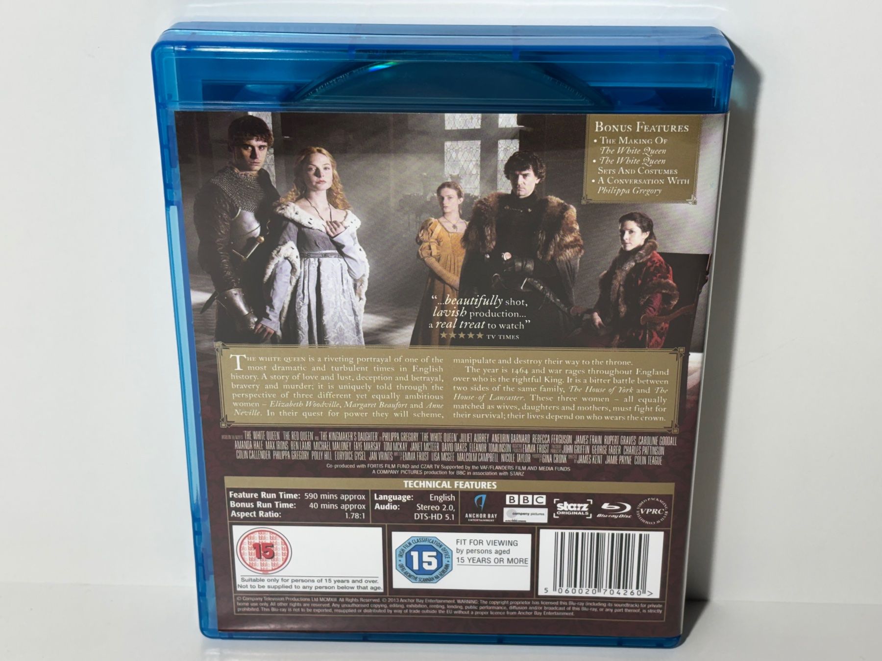 Tutti i DVDs: The white Queen - Season 1Blu Ray – Usato da Wilderswil venduto da Sstriker 3