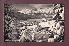 PONTRESINA unter Schnee - Julierkette - 1961