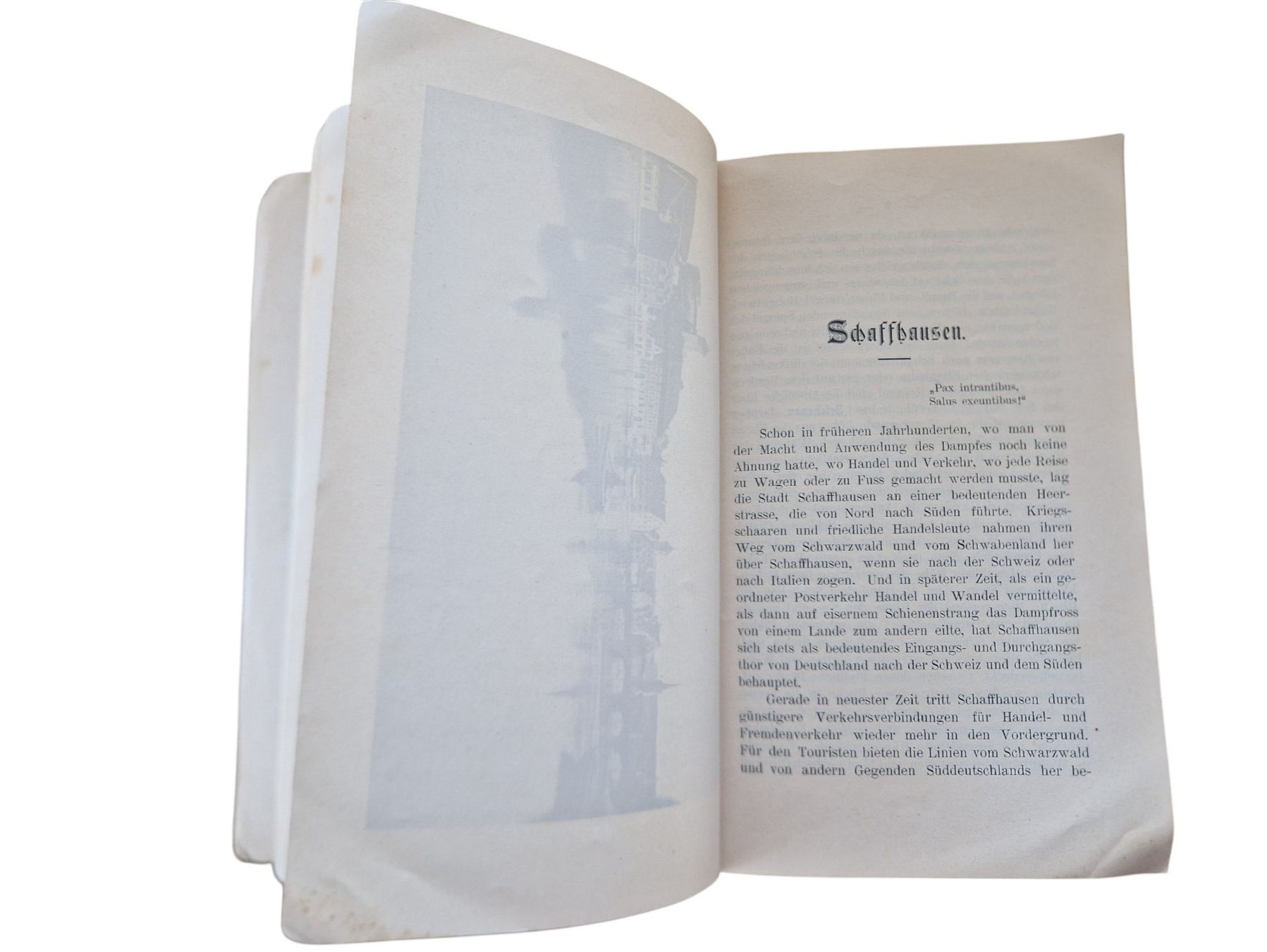 Libri: antiker Reiseführer Schaffhausen 1897 – Usato da Mörschwil venduto da aik_x8mc 5