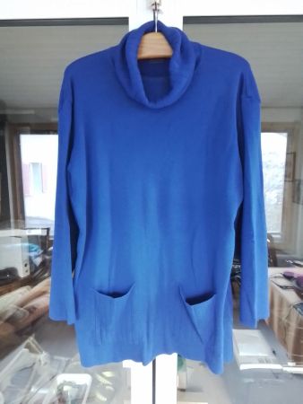 Blagini Damen Rollkragenpullover Merinowolle Gr.XL neuwertig